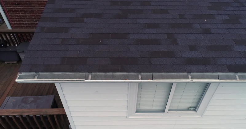 Roof and gutter inspection on a Richmond, VA home
